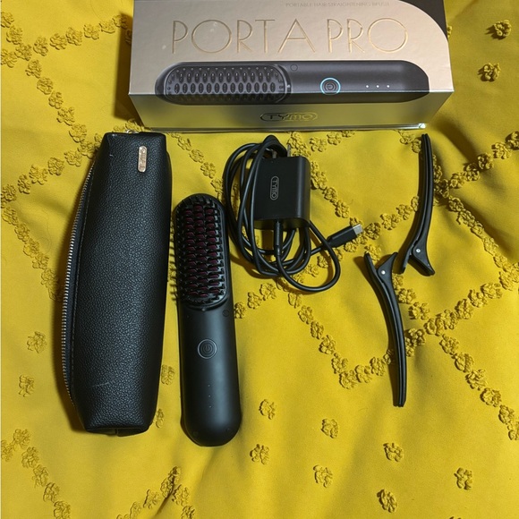 Tymo Porta Pro Hair Straightener Brush - Picture 2 of 4